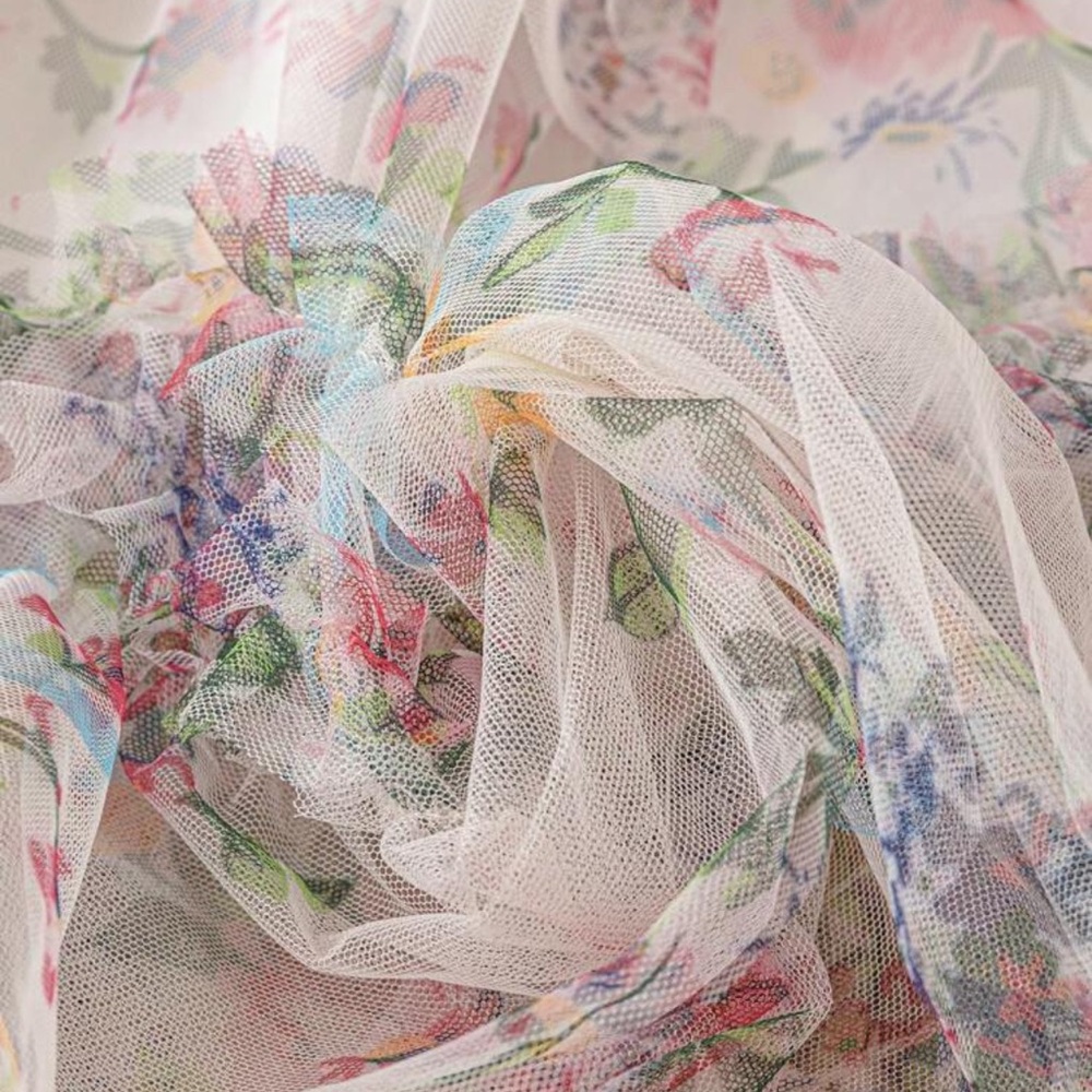 💐 PLUS Floral Tulle Skirt 💐 - Picture 4 of 5